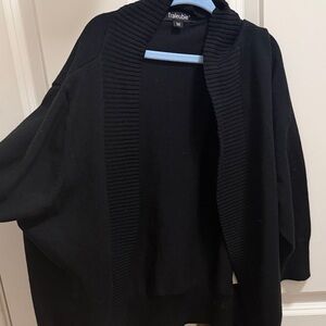 Women's Black Cardigan Sweater